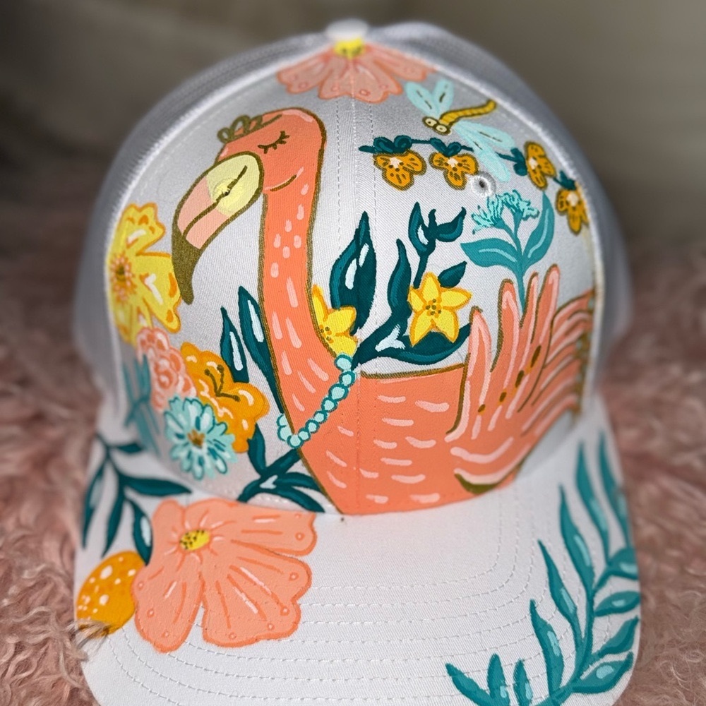 CAP•tivated by Kasey Hand Painted Hat